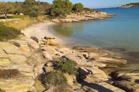 Ases Villa Lagonisi Halkidiki أورموس باناجياس المظهر الخارجي الصورة